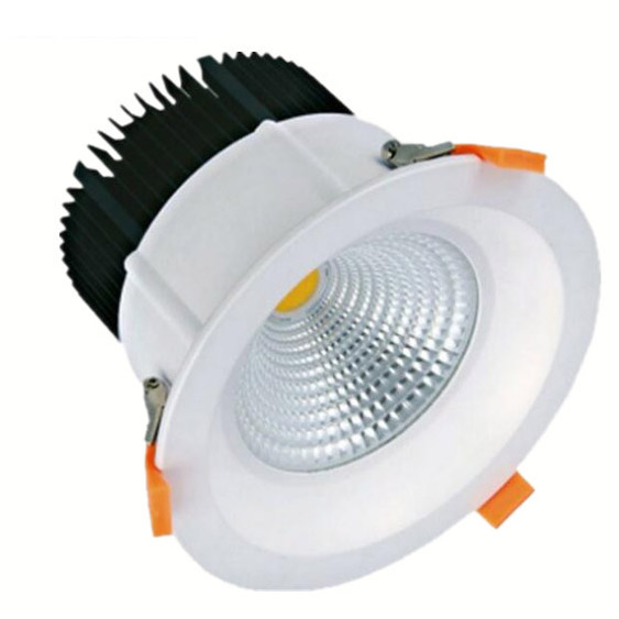 7.87in 80W LED COB Ceiling Light - Flush Mount LED Downlight-1600LM-24/40/60°Light speed angle 7.87in 80W LED COB Ceiling Light - Flush Mount LED Downlight-1600LM-24/40/60°Light speed angle